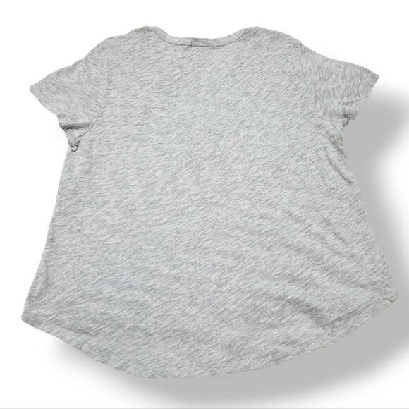 ATM Slub Jersey Boyfriend Crew Neck Tee in Heather Grey Size M/L - Picture 10 of 12